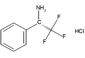 (S)-2,2,2-Trifluoro-1-phenylethylamine hydrochloride structure, CAS 128404-37-5