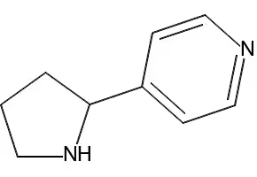 4-Pyrrolidin-2-ylpyridine structure, CAS 128562-25-4
