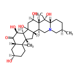 Pingbeimine C structure, CAS 128585-96-6