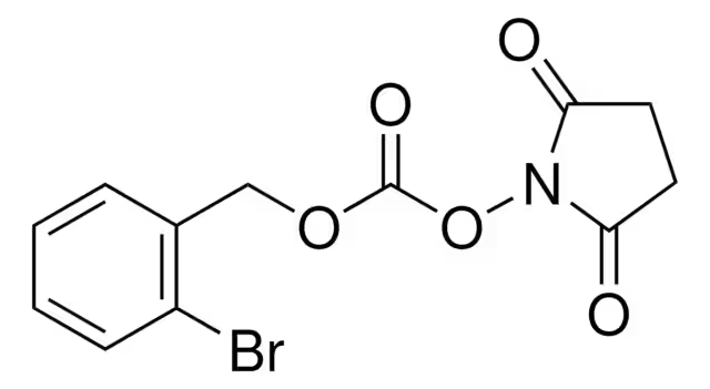 N-(2-Bromobenzyloxycarbonyloxy)succinimide structure, CAS 128611-93-8