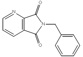 6-Benzyl-5,7-dioxooctahydropyrrolo[3,4-b]pyridine structure, CAS 128740-13-6