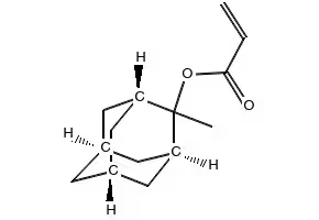 2-Adamantyl acrylate structure, CAS 128756-71-8