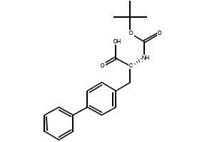 Boc-3-(4-Biphenylyl)-D-alanine structure, CAS 128779-47-5