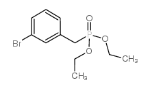 Diethyl 3-bromobenzylphosphonate structure, CAS 128833-03-4