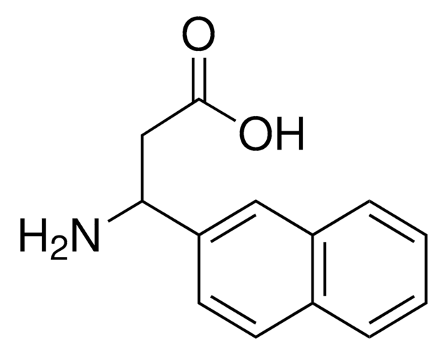 DL-3-Amino-3-(2-naphthyl)propionic acid structure, CAS 129042-57-5