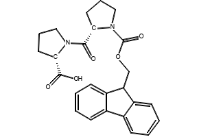 Fmoc-Pro-Pro-OH structure, CAS 129223-22-9