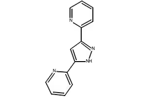 3,5-Di(2-pyridyl)pyrazole structure, CAS 129485-83-2
