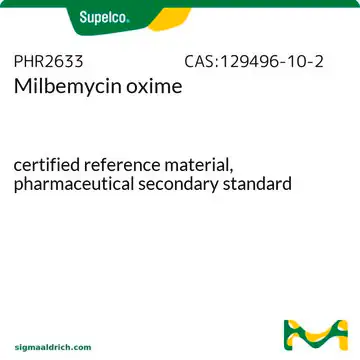 Milbemycin oxime structure, CAS 129496-10-2