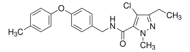 Tolfenpyrad structure, CAS 129558-76-5