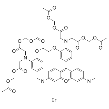 Rhod-2 AM structure, CAS 129787-64-0