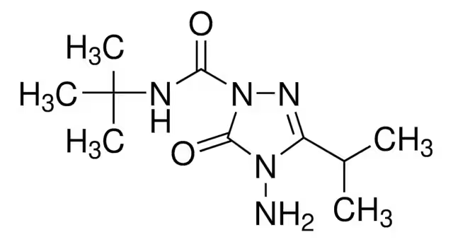 Amicarbazone structure, CAS 129909-90-6