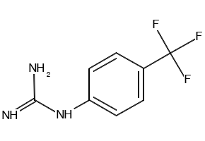 N-[4-(Trifluoromethyl)phenyl]guanidine structure, CAS 130066-24-9