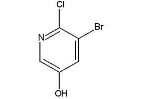 2-Chloro-3-bromo-5-hydroxypyridine structure, CAS 130115-85-4