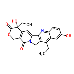 7-Ethyl-10-hydroxycamptothecin structure, CAS 130144-34-2