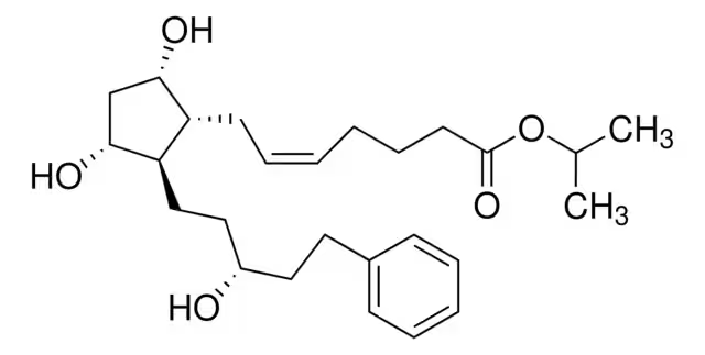 Latanoprost structure, CAS 130209-82-4