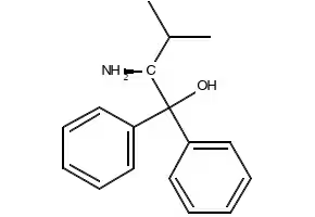 (S)-(-)-2-Amino-3-methyl-1,1-diphenyl-1-butanol hydrochloride structure, CAS 130432-39-2