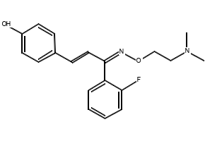 Eplivanserin structure, CAS 130579-75-8