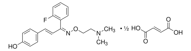Eplivanserin hemifumarate structure, CAS 130580-02-8
