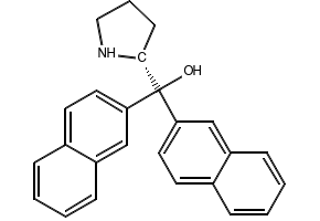 (R)-Di-2-Naphthylprolinol structure, CAS 130798-48-0
