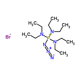 Azidotris(diethylamino)phosphonium bromide structure, CAS 130888-29-8