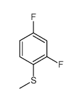 2,4-Difluorothioanisole structure, CAS 130922-40-6