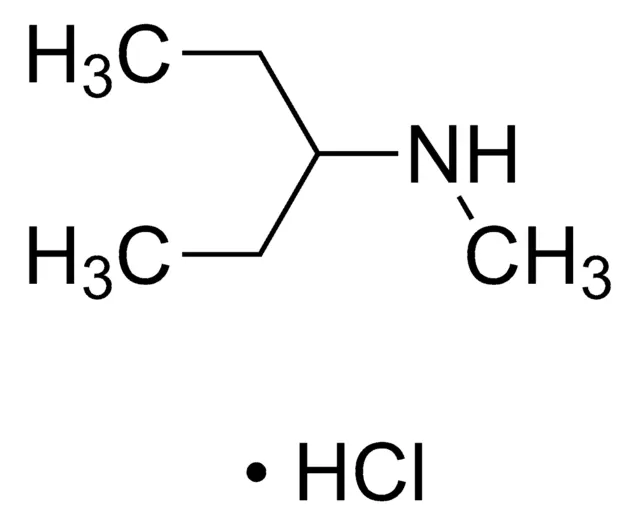 Methyl-(3-pentyl)amine hydrchloride structure, CAS 130985-81-8