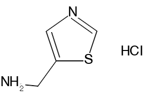 Thiazol-5-ylmethylamine hydrochloride structure, CAS 131052-46-5