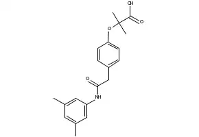Efaproxiral structure, CAS 131179-95-8