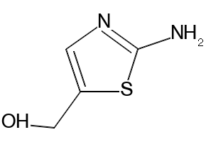 2-Amino-5-thiazolemethanol structure, CAS 131184-73-1