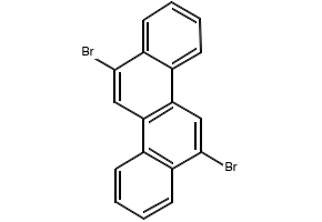 6,12-Dibromochrysene structure, CAS 131222-99-6