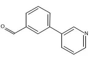 3-(3-Pyridyl)benzaldehyde structure, CAS 131231-24-8