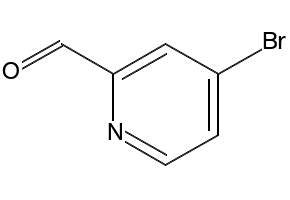 4-Bromopyridine-2-carbaldehyde structure, CAS 131747-63-2