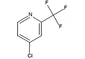 2-Trifluoromethyl-4-chloropyridine structure, CAS 131748-14-6