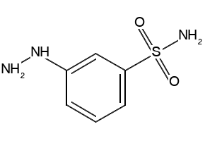 3-Hydrazinobenzenesulfonamide structure, CAS 131774-72-6