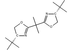 (R,R)-(-)-2,2'-Isopropylidenebis(4-tert-butyl-2-oxazoline) structure, CAS 131833-97-1