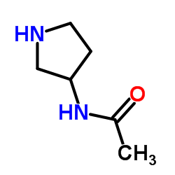 (3R)-(+)-3-Acetamidopyrrolidine structure, CAS 131900-62-4