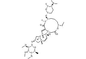 Spinosad structure, CAS 131929-60-7