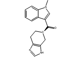 1-Pyrrolidinyl(4,5,6,7-tetrahydro-1H-benzimidazol-6-yl)methanone hydrochloride structure, CAS 132036-42-1