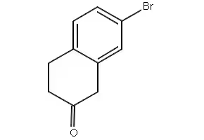 7-Bromo-2-tetralone structure, CAS 132095-54-6