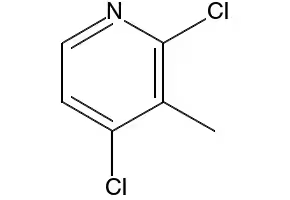 2,4-Dichloro-3-methylpyridine structure, CAS 132097-09-7