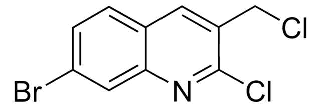 7-Bromo-2-chloro-3-ethylquinoline structure, CAS 132118-52-6