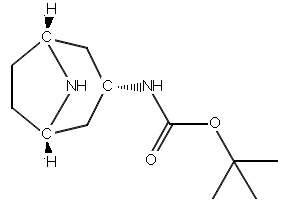 endo-3-Boc-aminotropane structure, CAS 132234-69-6