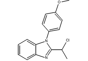 4-(2-Chloroethyl)-1-(triphenylmethyl)-1H-imidazole structure, CAS 132287-55-9