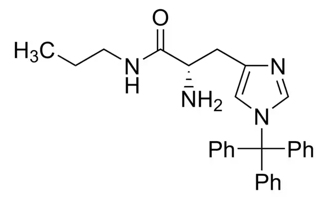 N'-Trityl-L-asparagine structure, CAS 132388-58-0