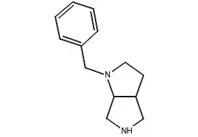 1-Benzylhexahydropyrrolo[3,4-b]pyrrole structure, CAS 132414-50-7