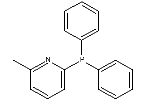 2-Diphenylphosphino-6-methylpyridine structure, CAS 132682-77-0