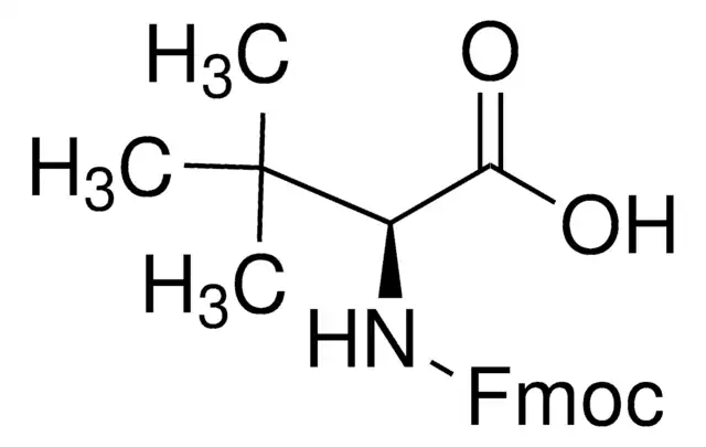 Fmoc-L-tert-leucine structure, CAS 132684-60-7