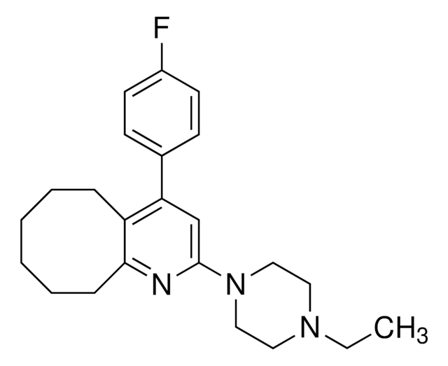 Blonanserin structure, CAS 132810-10-7