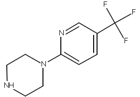 1-[5-(Trifluoromethyl)pyridin-2-yl]piperazine structure, CAS 132834-58-3