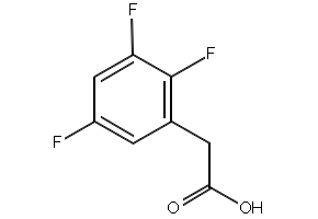 2,3,5-Trifluorophenylacetic acid structure, CAS 132992-28-0